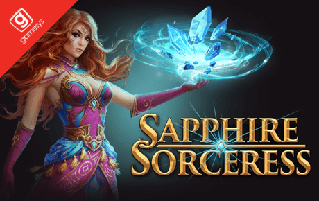 Sapphire Sorceress slot logo