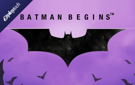 Batman Begins slot logo