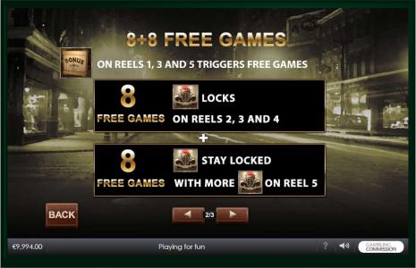 Chicago Streets Slot Machine Free Game Screen