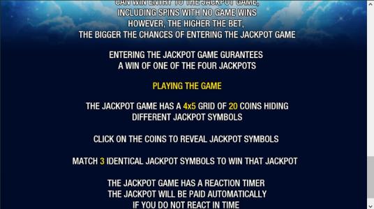 Furious Four Slot Machine Jackpot Game Instructions Screen