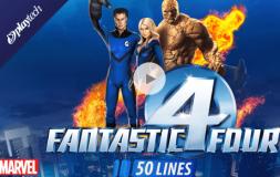 Fantastic Four 50 Lines slot logo