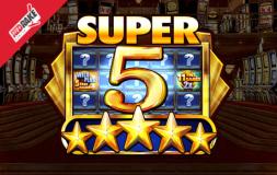 Super 5 Stars slot logo
