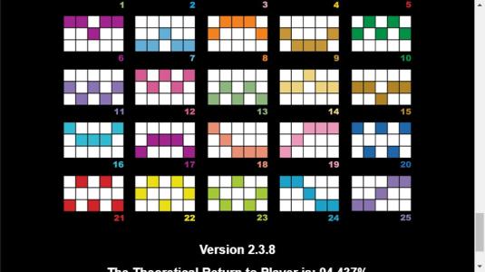 Classic Thai Sunrise Slot Machine Paylines Screen