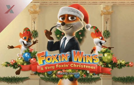 Foxin' Wins A Very Foxin' Christmas slot logo
