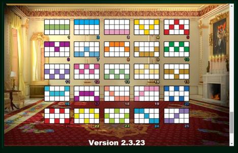 Foxin' Wins Again Slot Machine Paylines Screen