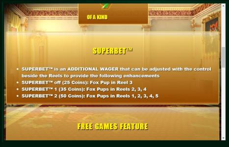 Foxin' Wins Again Slot Machine Free Game Feature Screen