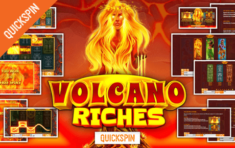 Volcano Riches slot logo