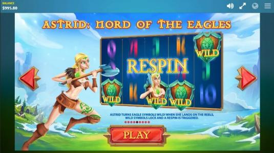 Wild Nords Slot Machine Paytable Screen