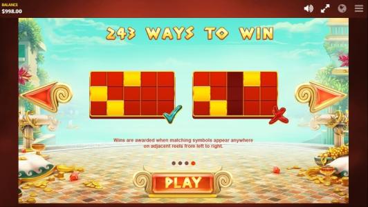 Midas Gold Slot Machine Paylines Screen