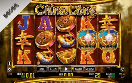 China Long slot logo
