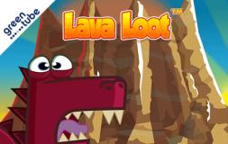 Lava Loot slot logo