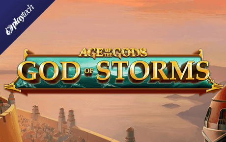 Age of the Gods: God of Storms slot logo