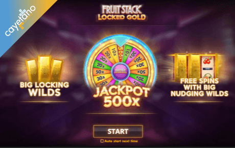 Fruit Stack Locked Gold slot logo