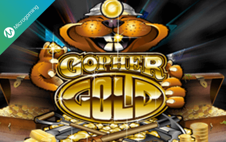 Gopher Gold slot logo