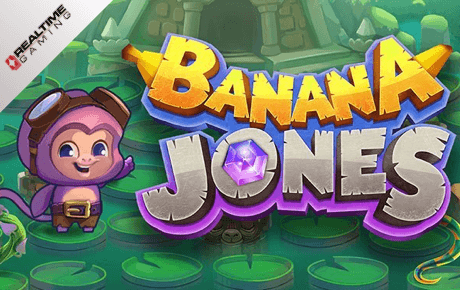 Banana Jones slot logo