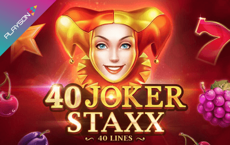 40 Joker Staxx slot logo