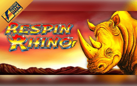 Respin Rhino slot logo