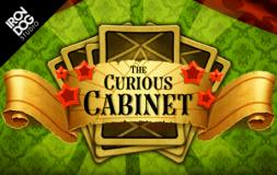 The Curious Cabinet slot logo