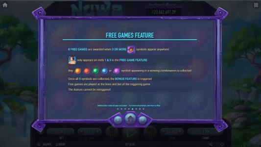 Nuwa Slot Machine Free Game Screen