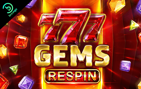 777 Gems Respin slot logo