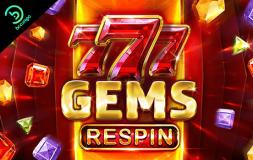 777 Gems Respin slot logo