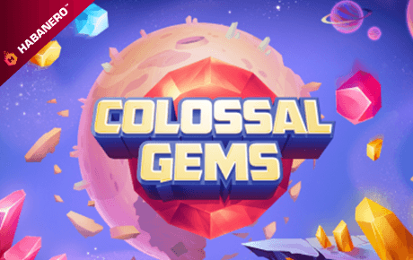 Colossal Gems slot logo
