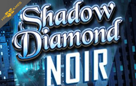 Shadow Diamond Noir slot logo