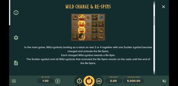 Druids Dream Slot Machine Wild Symbol Screen