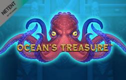 Oceans Treasure slot logo