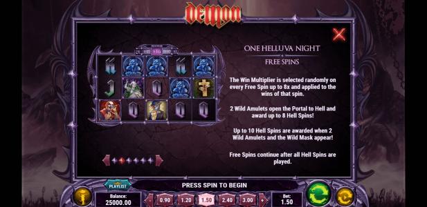 Slot Machine Free Spins Bonus Screen