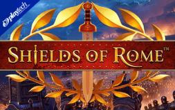 Shields of Rome slot logo