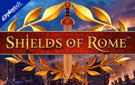 Shields of Rome slot logo