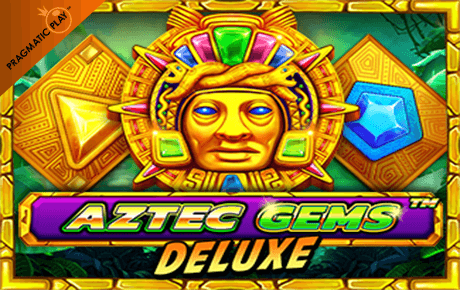 Aztec Gems Deluxe slot logo