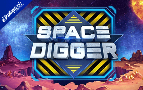 Space Digger slot logo