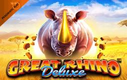 Great Rhino Deluxe slot logo