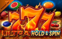 Ultra Hold and Spin slot logo