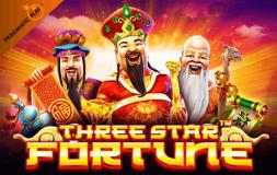 Three Star Fortune slot logo