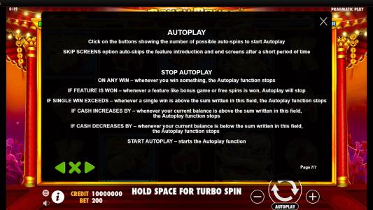 Money Mouse Slot Machine Game Rules Screen