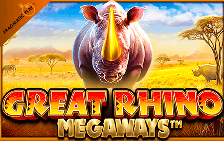 Great Rhino Megaways slot logo
