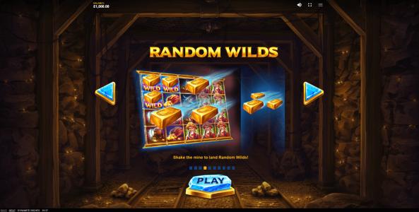 Dynamite Riches Slot Machine Wild Symbol Screen