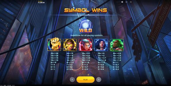 4Squad Slot Machine Wild Screen