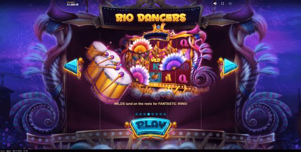 Rio Stars Slot Machine Rio Dansers Screen