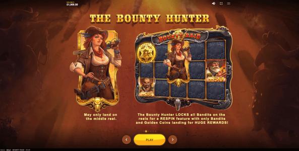 Bounty Raid Slot Machine The Bounty Hunter Screen