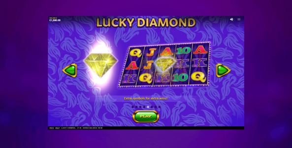 Lucky Carnival Slot Machine Lucky Diamond Screen