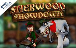 Sherwood Showdown slot logo