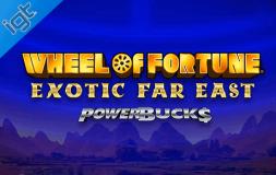 Powerbucks Wheel of Fortune Exotic Far East slot logo