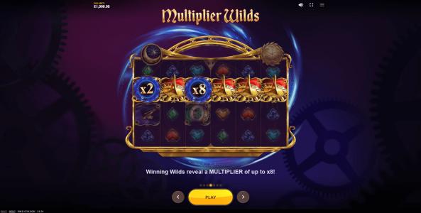 SWild O Clock lot Machine Wild O'Clock Feature Screen