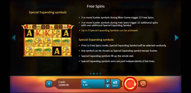 Book of Gold Multichance Slot Machine Free Spins Bonus Screen