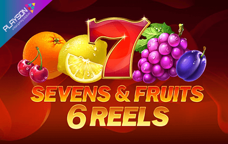 Sevens and Fruits 6 Reels slot logo