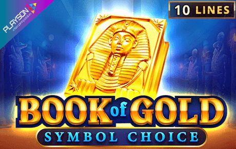 Book of Gold Symbol Choice slot logo